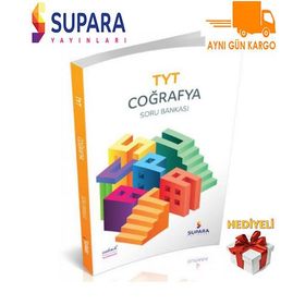TYT Coğrafya Soru Bankası - Supara Yayınları