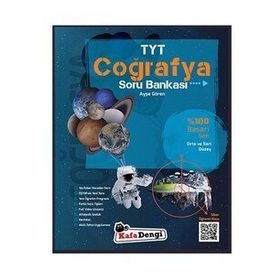 TYT Coğrafya Soru Bankası Yüzde 100 Başarı - Kafa Dengi Yayınları