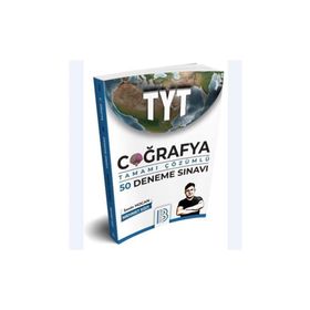 TYT Coğrafya Tamamı Çözümlü 50 Deneme Sınavı Benim Hocam Yayınları