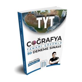 TYT Coğrafya Tamamı Çözümlü 50 Deneme Sınavı Benim Hocam Yayınları