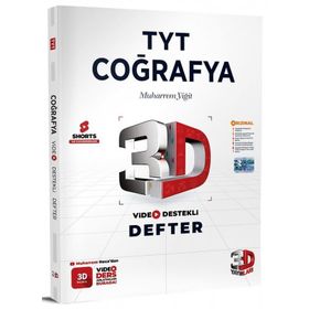 TYT Coğrafya Video Destekli Defter - 3D Yayınları