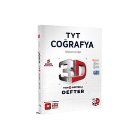 TYT Coğrafya Video Destekli Defter - 3D Yayınları