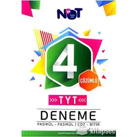 TYT Çözümlü 4 Deneme Binot Yayınları