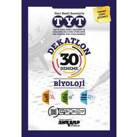Tyt Dekatlon Biyoloji 30'lu Deneme Seti