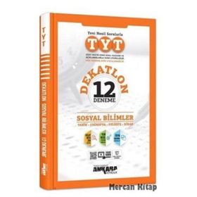 TYT Dekatlon Sosyal Bilimler 12 Deneme Sınavı Ankara Yayıncılık