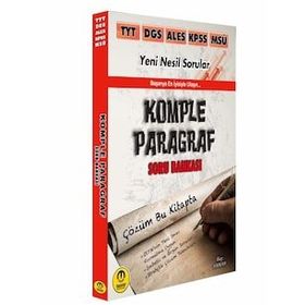 TYT DGS ALES KPSS Msü Komple Paragraf Soru Bankası - Tasarı Eğitim Yayınları