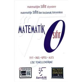 TYT-DGS-KPSS-ALES Matematik 0 Sıfır - Karekök