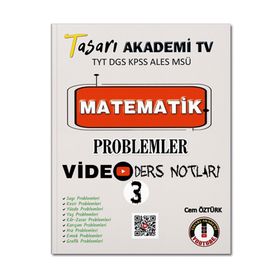TYT DGS KPSS ALES MSÜ Matematik Sayılar Video Ders Notları - Tasarı Eğitim Yayınları