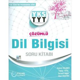 TYT Dil Bilgisi Çözümlü Soru Bankası Palme Yayınları