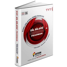 TYT Dil Bilgisi Fragman Konu Anlatımlı Soru Bankası Aydın Yayınları