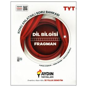TYT Dil Bilgisi Fragman Konu Anlatımlı Soru Bankası Aydın Yayınları