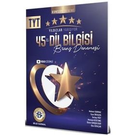 TYT Dil Bilgisi Yıldızlar Yarışıyor 45'li Branş Denemesi Bilgi Sarmal Yayınları