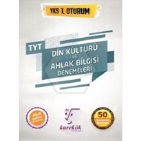 TYT Din Kültürü ve Ahlak Bilgisi 1.Oturum 50'li Deneme-Karekök Yayınları