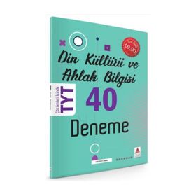 TYT Din Kültürü Ve Ahlak Bilgisi 40 Deneme Nevzat Ünal Delta Kültür Yayınevi