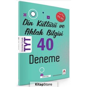 TYT Din Kültürü Ve Ahlak Bilgisi 40 Deneme Nevzat Ünal Delta Kültür Yayınevi