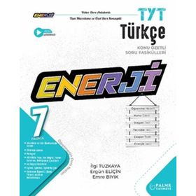TYT Enerji Türkçe Konu Özetli Soru Fasikülleri 7 Fasikül - Palme Yayıncılık