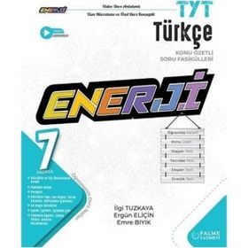 TYT Enerji Türkçe Konu Özetli Soru Fasikülleri 7 Fasikül - Palme Yayıncılık