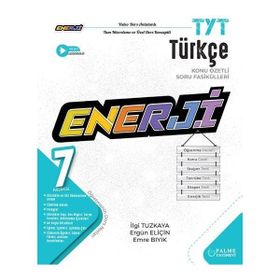 TYT Enerji Türkçe Konu Özetli Soru Fasikülleri 7 Fasikül - Palme Yayıncılık
