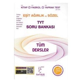 TYT Eşit Ağırlık Sözel Tüm Dersler Soru Bankası