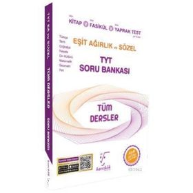 TYT Eşit Ağırlık Sözel Tüm Dersler Soru Bankası