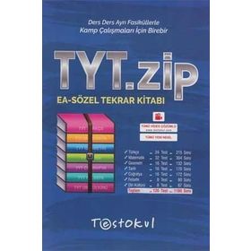 TYT Eşit Ağırlık Sözel Zip Tekrar Kitabı Test Okul Yayınları