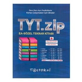 TYT Eşit Ağırlık Sözel Zip Tekrar Kitabı Test Okul Yayınları