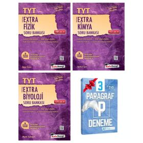 TYT Extra Fizik Kimya ve Biyoloji Soru Bankası