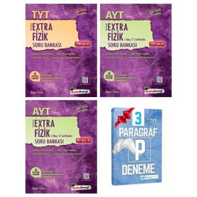TYT Extra Fizik ve AYT Extra Fizik 1 ve 2. Kitap Soru Bankası