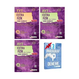 TYT Extra Fizik ve AYT Extra Fizik 1 ve 2. Kitap Soru Bankası