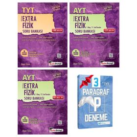 TYT Extra Fizik ve AYT Extra Fizik 1 ve 2. Kitap Soru Bankası