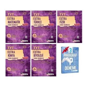 TYT Extra Matematik Türkçe Fizik Kimya ve Biyoloji Soru Bankası