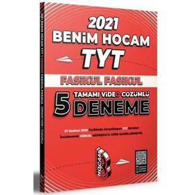 TYT Fasikül Fasikül Tamamı Video Çözümlü 5 Deneme Sınavı - Benim Hocam Yayınları