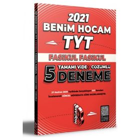 TYT Fasikül Fasikül Tamamı Video Çözümlü 5 Deneme Sınavı - Benim Hocam Yayınları