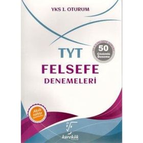 TYT Felsefe 50 Çözümlü Deneme Karekök Yayınları