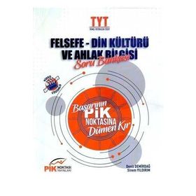 TYT Felsefe Din Kültürü ve Ahlak Bilgisi Soru Bankası-Pik Noktası Yayınları