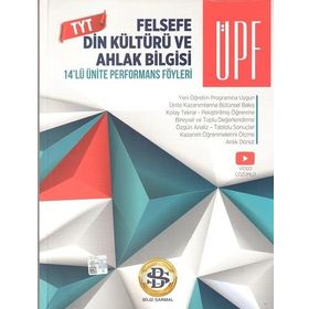 TYT Felsefe Din Kültürü ve Ahlak Bilgisi Ünite Performans Föyleri - Bilgi Sarmal Yayınları