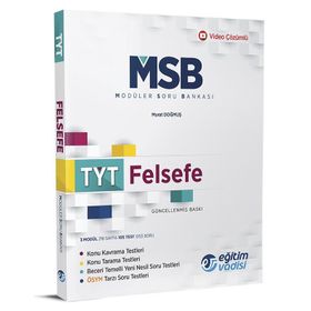 TYT Felsefe Güncel MSB Modüler Soru Bankası-Eğitim Vadisi
