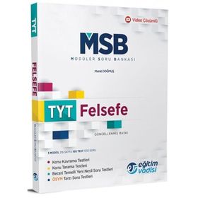 TYT Felsefe Güncel MSB Modüler Soru Bankası-Eğitim Vadisi