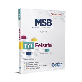TYT Felsefe Güncel MSB Modüler Soru Bankası-Eğitim Vadisi