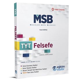 TYT Felsefe Güncel MSB Modüler Soru Bankası-Eğitim Vadisi