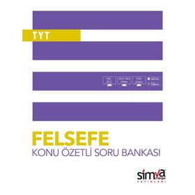 TYT Felsefe Konu Özetli Soru Bankası Simya Dergisi Yayınları