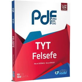 TYT Felsefe PDF Planlı Ders Föyü Eğitim Vadisi Yayınları