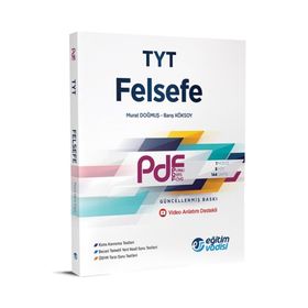 TYT Felsefe PDF Planlı Ders Föyü Eğitim Vadisi Yayınları