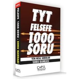 TYT Felsefe Soru Bankası-Çapa Yayınları