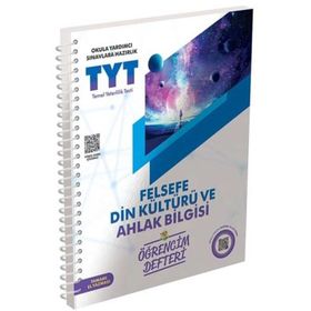 TYT Felsefe ve Din Kültürü Öğrencim Defteri-Murat Yayınları