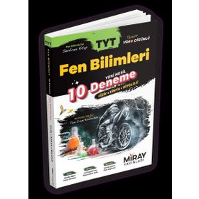 TYT Fen Bilimleri 10 Deneme-Miray Yayınları