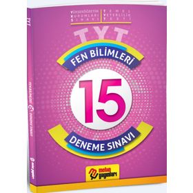 TYT Fen Bilimleri 15 Deneme Sınavı Metin Yayınları