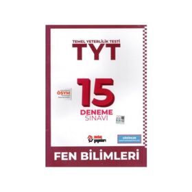 TYT Fen Bilimleri 15 Deneme Sınavı Metin Yayınları