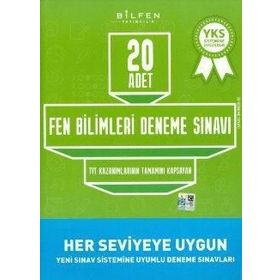 TYT Fen Bilimleri 20 Deneme + Limit Yayınları TYT 5 Deneme 2021 - Azza Yayınları