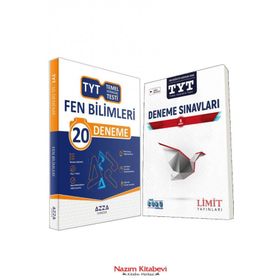 TYT Fen Bilimleri 20 Deneme + Limit Yayınları TYT 5 Deneme 2021 - Azza Yayınları